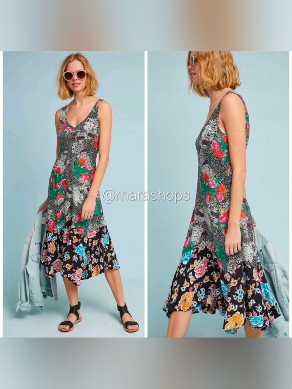 Maeve Violette Pink Dress